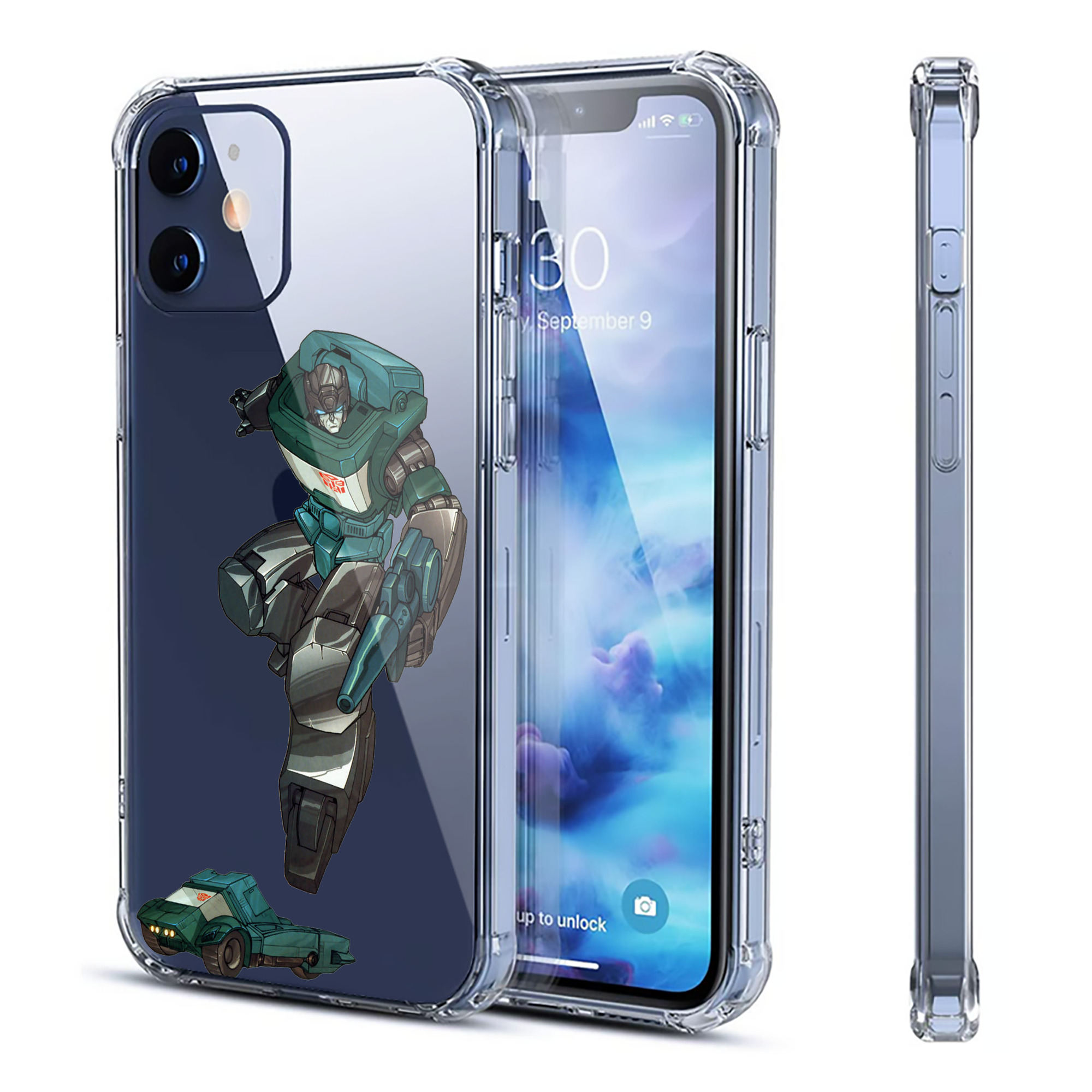 （画像用）  【iPhone 12シリーズ対応】透明スマホケース（クリアソフトケース）